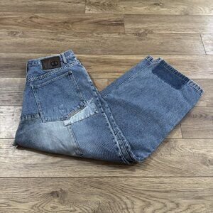 Vintage Indo Jeans Wide Leg Skater Grunge 34x32